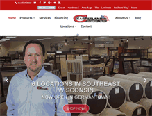 Tablet Screenshot of carpetlandusaflooringcenter.com